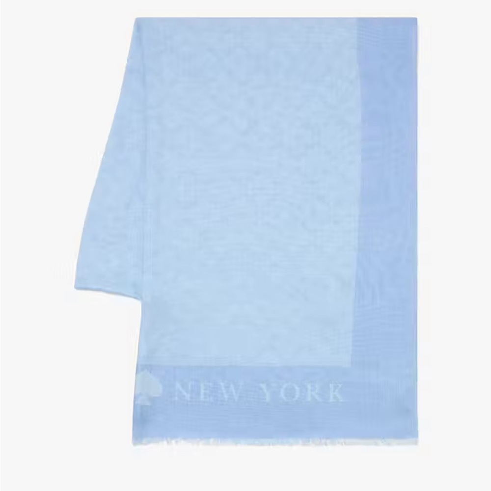 Kate Spade Flower Oblong Scarf NEW w/out tags